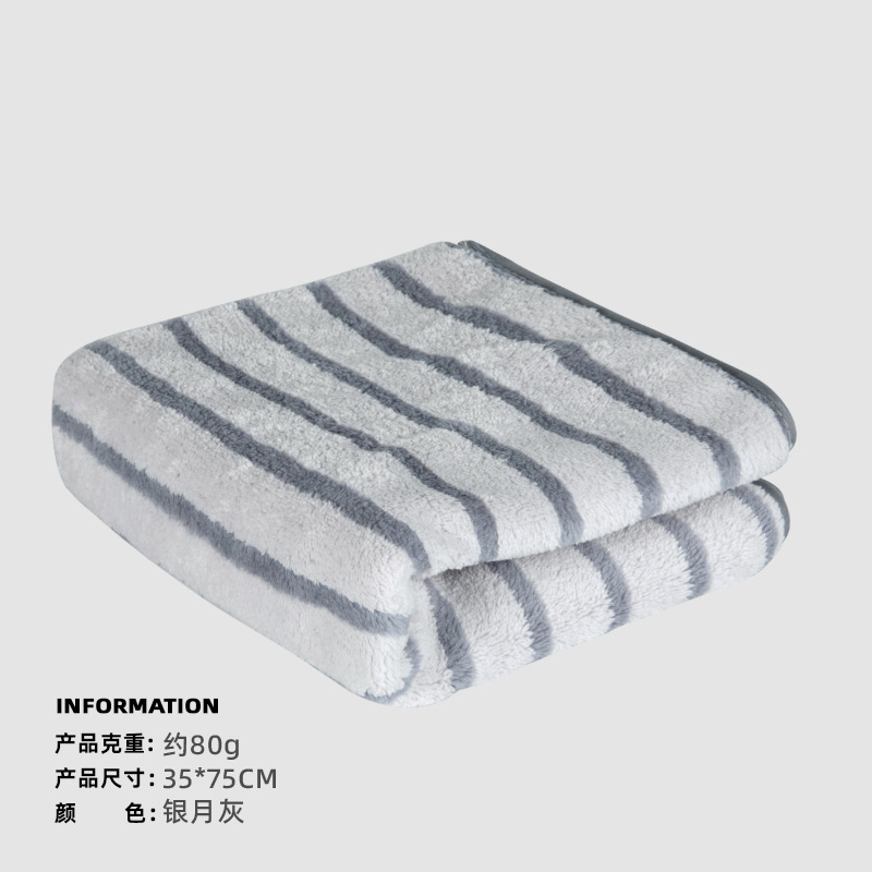 Toallas de coral de alta densidad al por mayor para adultos no caen el pelo fuerte absorción de agua regalos de hotel personalizados toallas