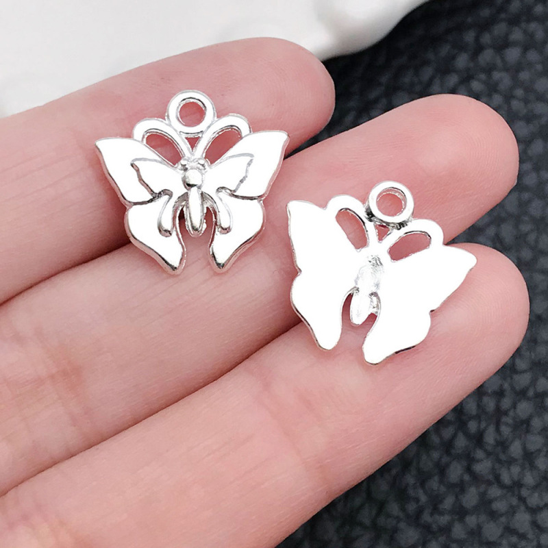 100種類の五色抜き蝶トンボミツバチ合金ペンダントdiyブレスレットキーホルダーアクセサリーバッグ|undefined