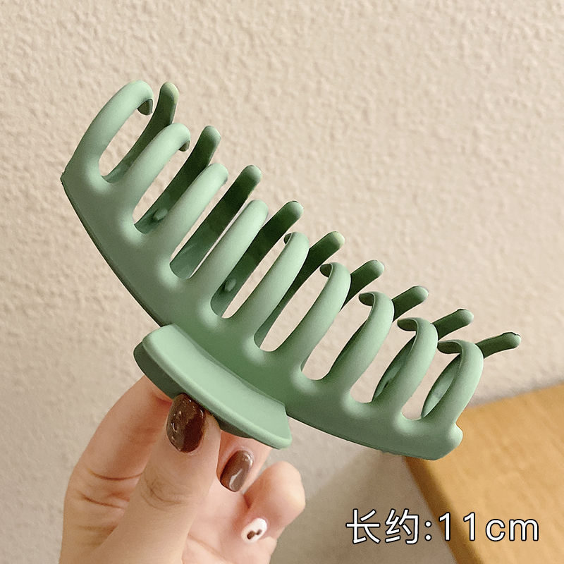 Clip de garra grande Placa de horquilla de acrílico horquilla hembra elegante temperamento tiburón clip tocado clip de Cabeza trasera horquilla