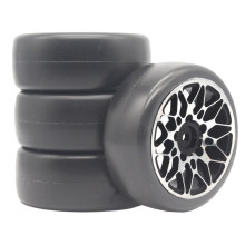 RCģ�ͳ�HSP����1:10ƽ��Ư�Ƴ���̥Ӳ̥Ƥ�������ֱ��62MM94123