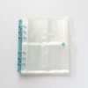 3 inch 6 -hole blue clip