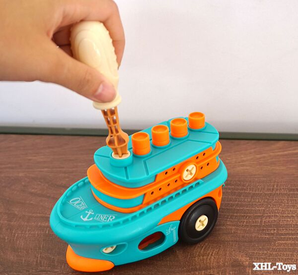 children's retro electric constructor