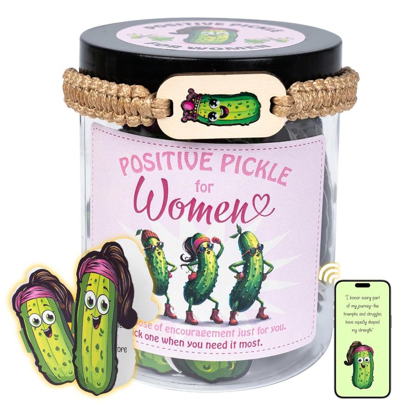 跨境Positive Pickle Emotional Cards 积极的泡菜情感支持肯定卡|undefined