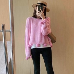 �n��С��ë���ɫᘿ���ë��Ů�ﶬ2025���¿�㼑��L�ٴ�ë������