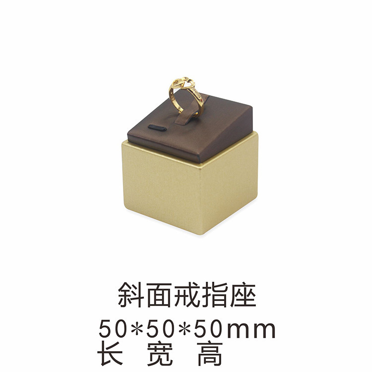 新しいジュエリー小道具古代ゴールドディスプレイラックジュエリーペンダントリングブレスレットイヤリングディスプレイラック|undefined