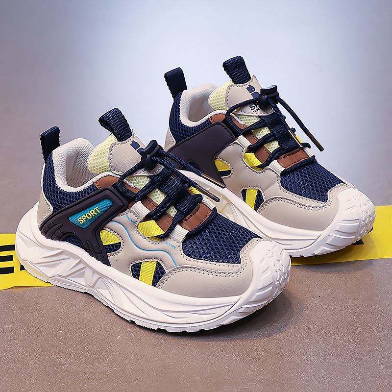 Mädchen-Sneaker im Frühlingsstil, weiche Sohle, Dad-Schuhe, Freizeitschuhe für Mädchen und größere Kinder_voghion.com