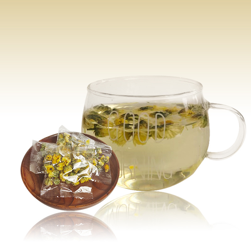 Jujube Mulberry Goji Chrysanthemum Herbal Tea Bags Hong Zao Sang Shen Gou Qi Ju Hua Daily Wellness Tea 5g quality and texture