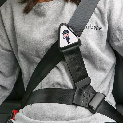 Adjuster Protective Cover Cartoon | Seat belt shoulder pad - child-safety-belt-fixer-ordinary-model