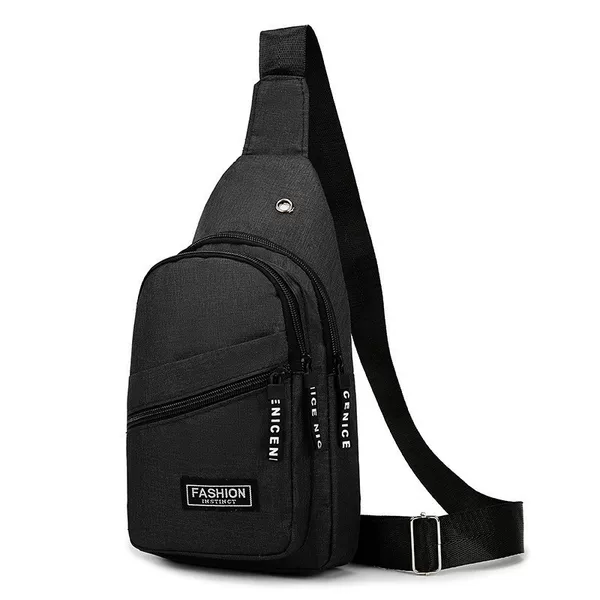 Chest Bag for Men, Waterproof Shoulder Bag, Large Capacity Bag for Men, Universal Waist Bag for Women, Outdoor Casual Fashion Versatile Storage Bag
