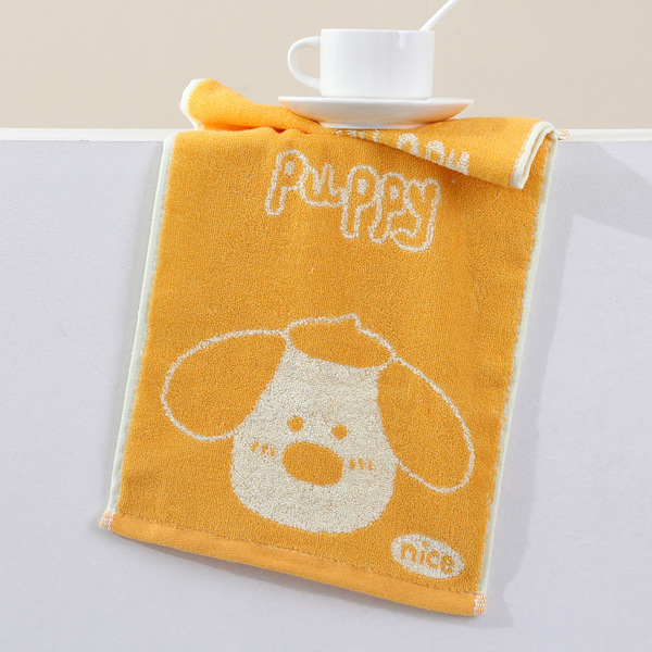Cotton children's soft cartoon towel for face washing for home use…