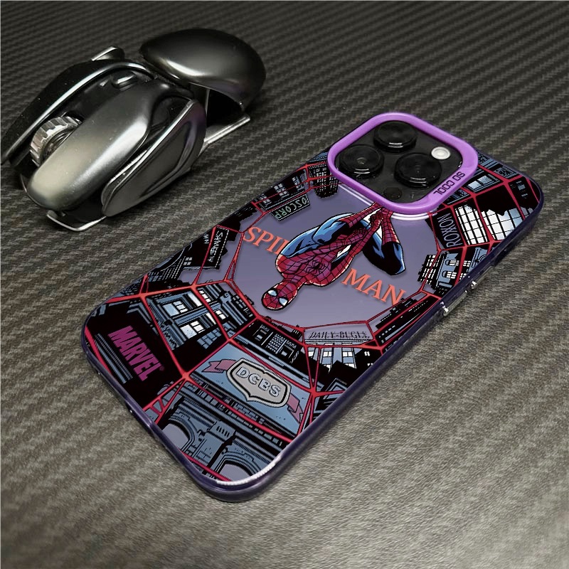 컬러풀 실버 IMD-Purple-Y274 스파이더맨