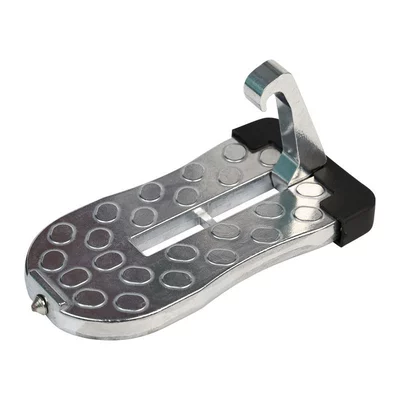 Dekorativ pedal başlıqları suv upper roof pedal assist - silver-15x8cm