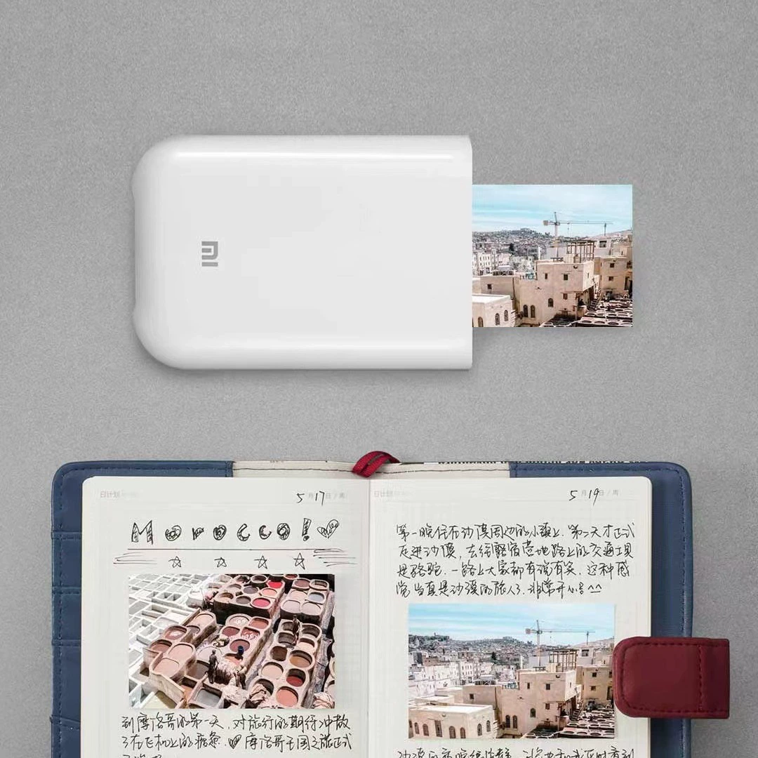 Xiaomi, совместимый карманный фото-принтер, 3 дюйма