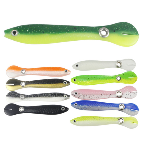 Hunting Luya Loach Soft Bait Submersible Dying Fish Bionic Soft Bait Cross-border Fishing Gear Fishing Wholesale Sea Fishing Boat Fishing