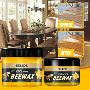 EELHOE Natural Beeswax Furniture Care Polishing Waterproof Anti-chattering Brightening Wood Floor Maintenance Beeswax