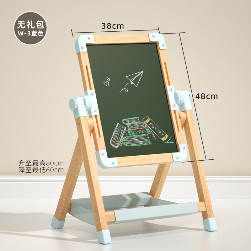 Tablero de dibujo para niños, maestro magnético de doble cara para bebés, pizarra pequeña para el hogar, soporte para colorear, graffiti, pizarra de escritura borrable