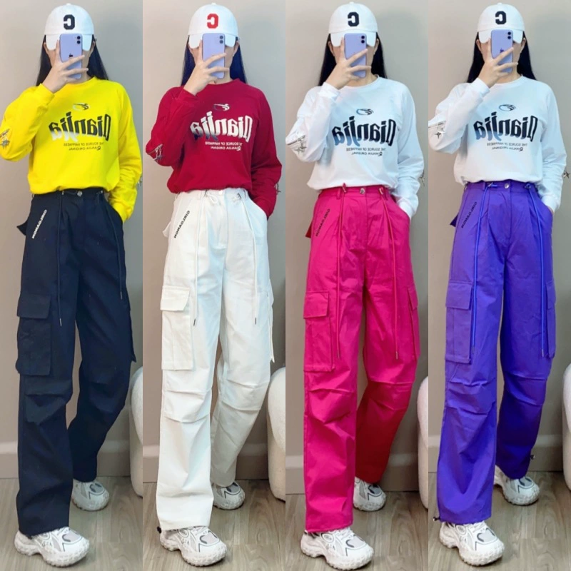 Осенние и зимние новые хлопчатобумажные штаны для стирки