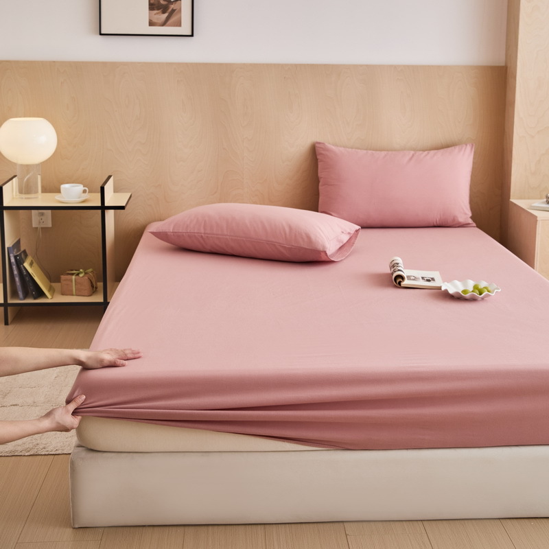 Sombrilla de cama de algodón puro pieza individual 100 algodón Simmons funda protectora de colchón todo incluido funda de cama funda de cama 2025 nuevo 3