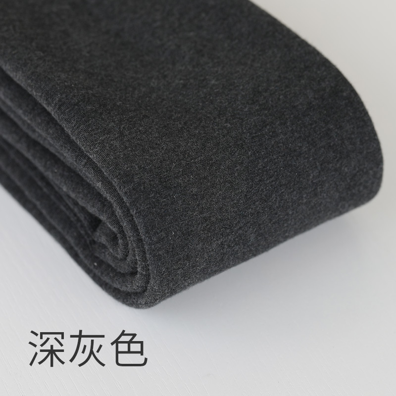 Leggings mujeres 5 nuevas medias grises de otoño y invierno más vello negro superior