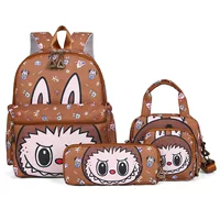 (Cross-border trading), set, children's bag, high quality capacious backpack, 4 piece set