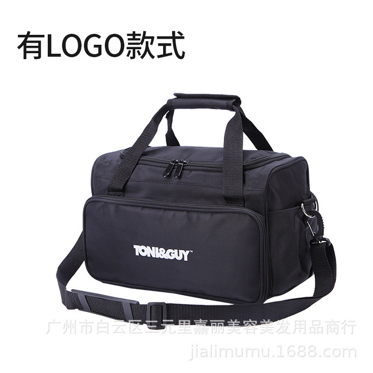 Stock de fábrica multifuncional kit de peluquería de belleza bolsa de tijeras de peluquería bolsa de herramientas de mano negro