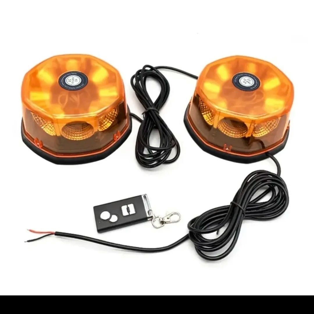 Freight car truck flash light magnetic suction one drag two rotating ...