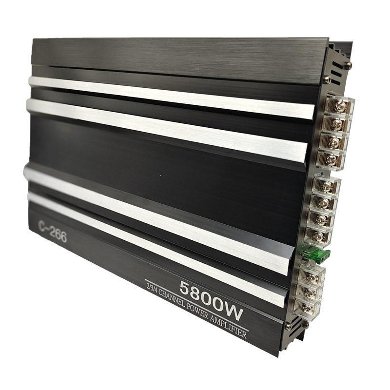 Factory Direct Sales Four-Channel Car Amplifier C-266 Audio Modification 4*50W Four-Channel Car Amplifier