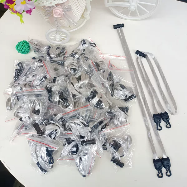Hat Windproof Strap New Product in Stock Factory Direct Sale Straw Hat Fisherman's Hat Windproof Hanging Strap Hat Strap Hat Accessories Parts