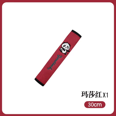 Seat belt shoulder pad | Cross-border - panda-style-martha-red-30-cm-1-pack