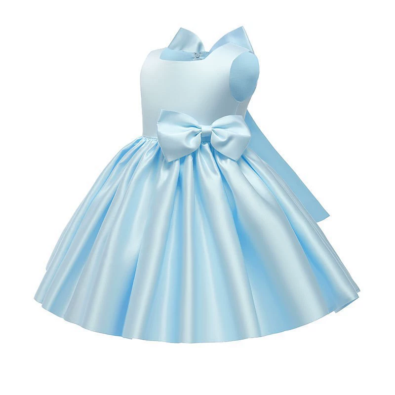 princess tutu dress for girls, piano performance costume, bow detail, heights 80–160 cm