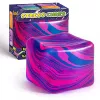 Fluid square (5cm purple) with color box