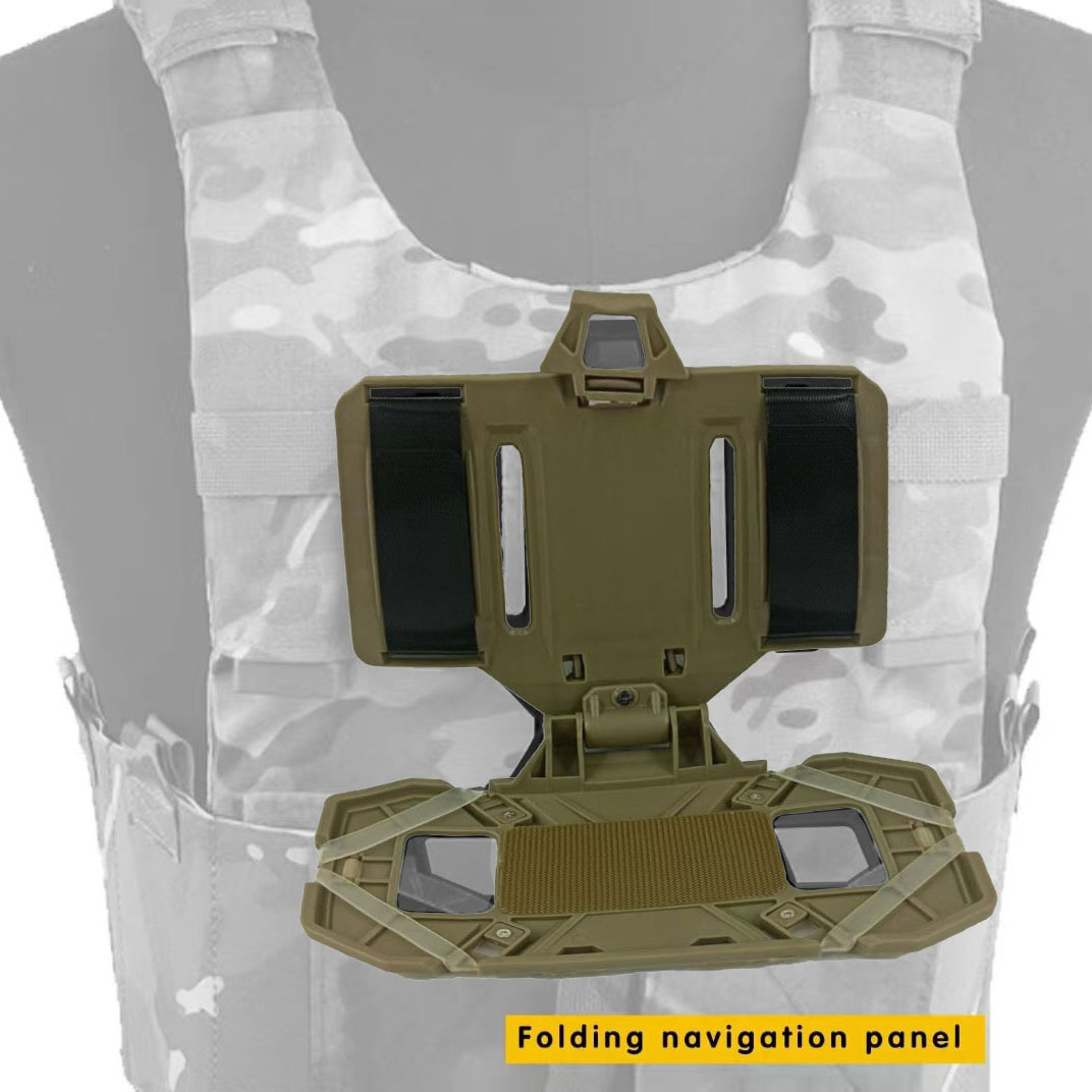Transfronterizo Amazon MOLLE montado chaleco táctico de navegación móvil universal para soporte plegable al aire libre una pieza