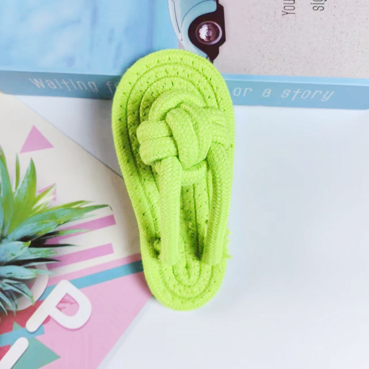 Amazon nuevo juego de juguetes para perros molar material de cuerda de algodón duradero casero cuerda de algodón fábrica de juguetes para mascotas mayorista