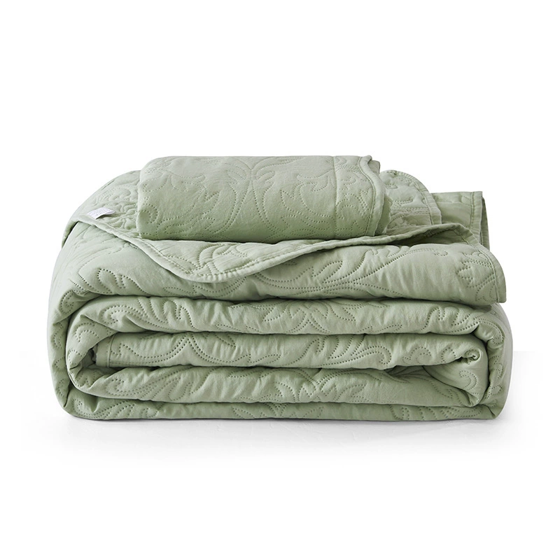Quilted Sheet Set, 3-Piece Washable Bedding, Multiple Sizes 220×240 / 240×250 cm, Various Colors