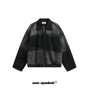 Eon Modish Street Trendy Simple Loose Jacket