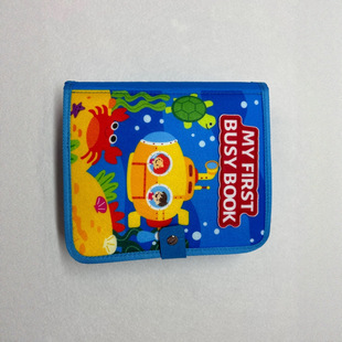 Manufacturer Supplies Amazon's New Felt Busy Book, Blue Submarine Felt Book, Felt Quiet Book Busy Board