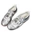 Yueyu-silver Mary Jane Shoes Lazy Shoes Women's 2025 New Elevated 5cm Ballet Training Shoes Women