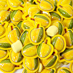 Trendy Creative 3D Durian Candies – Bulk Wholesale Wedding Favors, Thai-Style Durian Milk Candies, Perfect for Office & Casual Snacking