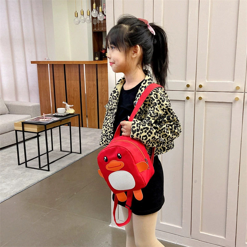 B.Duck, cartoon школьная сумка для детского сада, милая карта держатель, рюкзак, маленькая детская сумка, 1-5 лет
