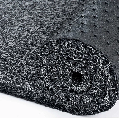Door Floor Mat Nail Bottom Wire Loop Foot Mat Household Entrance Door Dust Removal Cuttable PVC Carpet Commercial Non-slip Doorway (Avtomobil döşəmə paspasları) - black-gray-nail-bottom-16mm-thick-3030cm10-sheets-take-one-piece-and-send-10-sheets