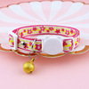 Choker, cute small bell, necklace, pet, wholesale, with embroidery