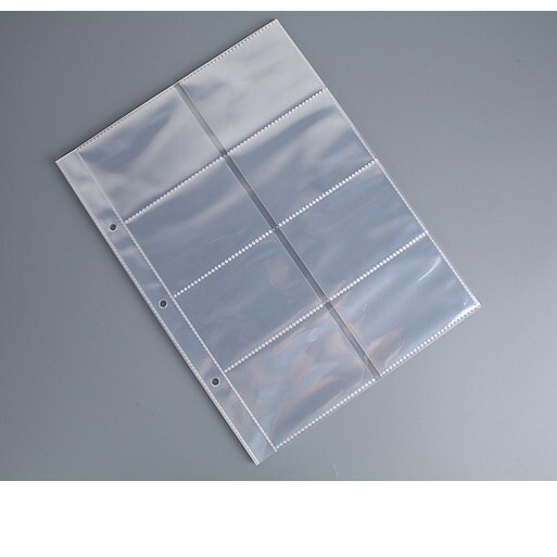 Loose-leaf bill movie ticket ticket collection book train plane travel ticket Polaroid album pure inner page