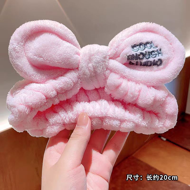 Cinta para el cabello para mujeres, mascarilla facial, cabello antideslizante especial, diadema, cabello no mojado, sin presión, flequillo, Liu Yifei, mismo estilo