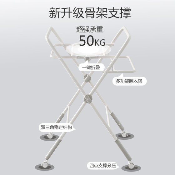 Diaper Table Baby Care Table Neonatal Baby Diaper Changing Table Bath Massage Touch Table Foldable Multifunctional