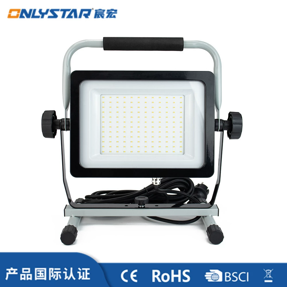 GS-4802 Honghong уличная Строительная площадка Портативное аварийное светодиодное мобильное зарядное освещение высокой мощности SMD прожектор