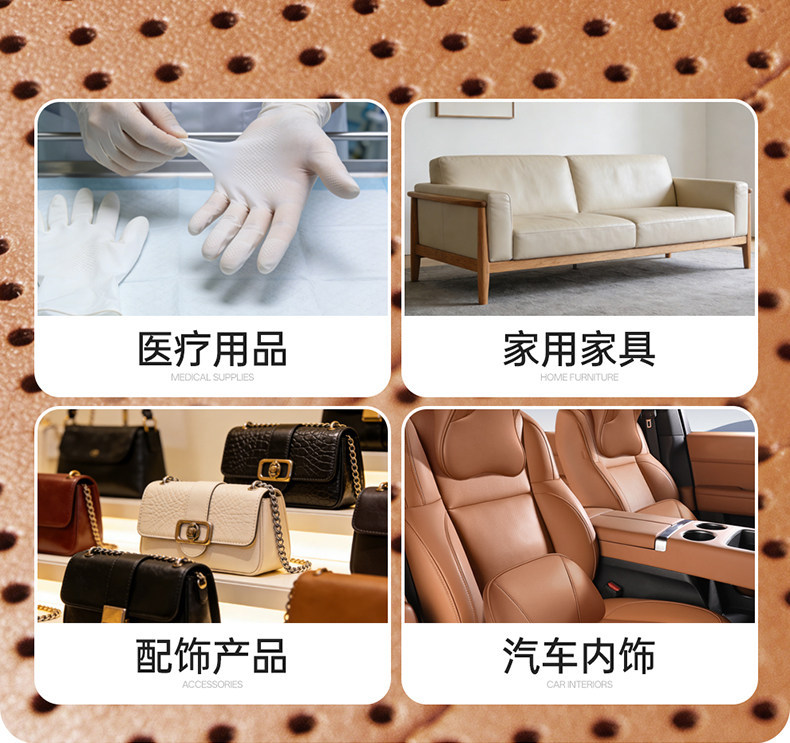 Car lumbar support cushion, genuine leather car seat cushion, backrest lumbar support, driver's seat cowhide headrest and neck support set