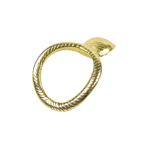 Zinc Alloy Snake-Head Locking Ring, Scrotal Weighted Ring, Bondage Accessory – Metal Ring for Men's Adult Entertainment Products, Drop Shipping Available