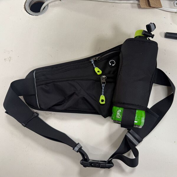 Running Sports Waist Bag Waterproof Multifunctional Water Kettle Waist Bag Outdoor Fitness Men's and Women's Mobile Phone Bag Marathon Equipment