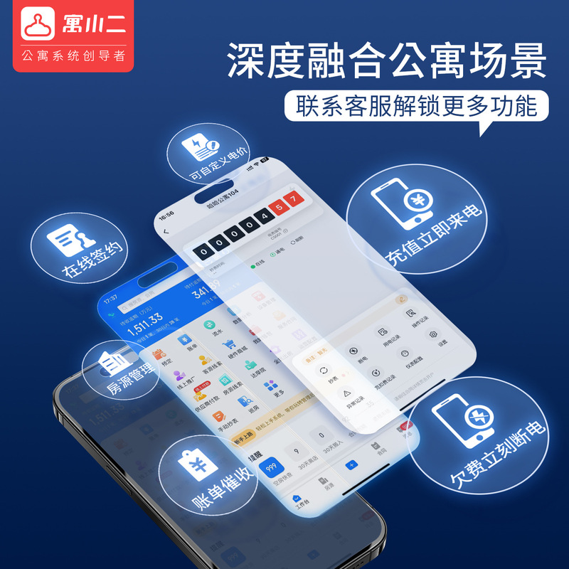 Yuxiao 2 ルームシェアハウス専用スマートメーター Bluetooth リモートスイッチングで電気代を分割、プリペイドのカスタム電気料金|undefined