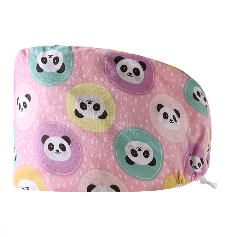 Gorro quirúrgico femenino puro algodón quirófano tapa especial enfermera pequeña flor tapa Estomatólogo tapa de trabajo dental atención médica